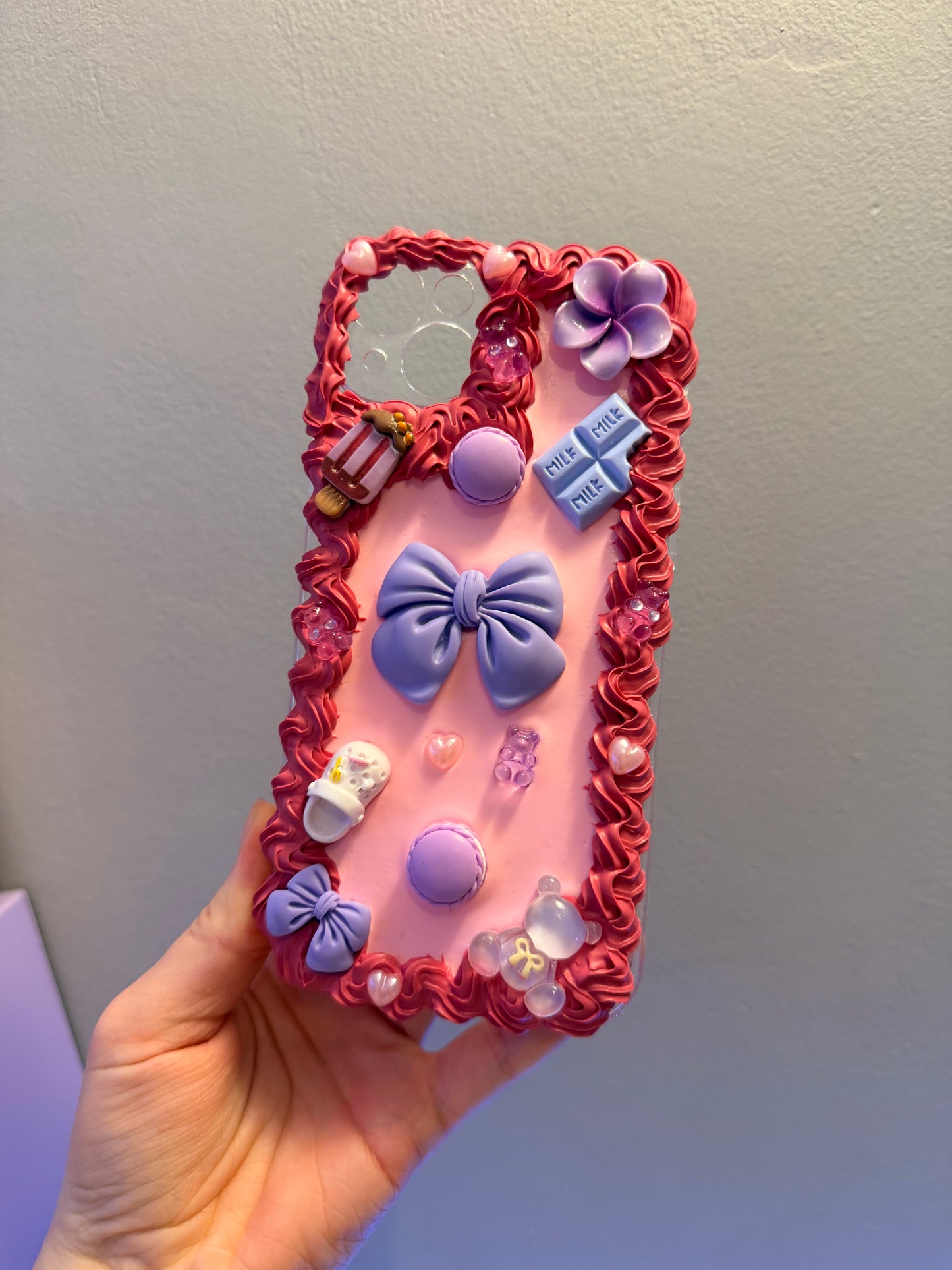 Coque chantilly personnalisée