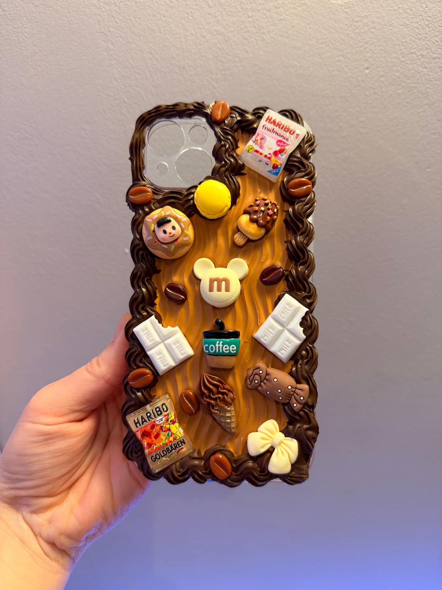 Coque chantilly personnalisée