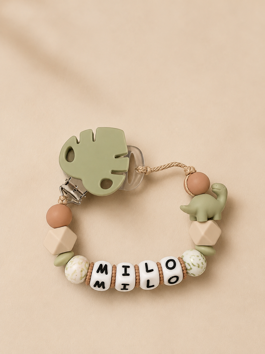 Attache Clips fantaisie avec perle fantaisie
